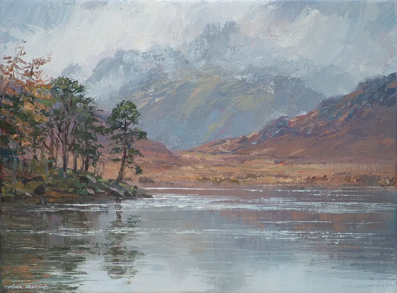 Mark Preston - calm reflections, blea tarn